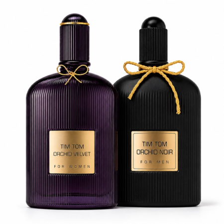 Seturi si Pachete - Set Parfumuri pentru Ea și El – Tim Tom Orchid Velvet si Orchid Noir, Inspirate din Tom Ford