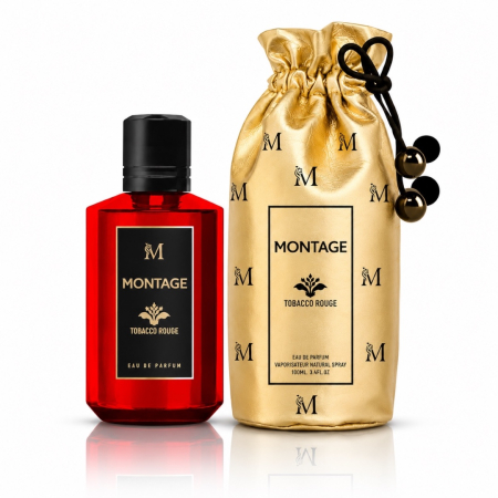 Parfumuri Barbati - Tabaco Rouge Red – Inspirat din Red Tobacco de Mancera | Apă de Parfum 100 ml | Unisex | Montage Brands