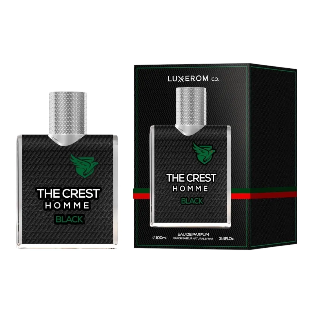 Tipuri de Parfum - The Crest Black 100ml - Apa de Parfum, Barbati