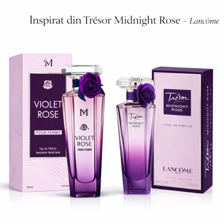 Parfum Violet Rose Pour Femme – Inspirat din Lancôme Trésor Midnight Rose | Apă de Parfum 100 ml | Pentru Femei | Montage Brands [1]