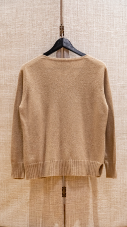 Cardigan cu nasturi si maneci lungi, textura 3D, din blend de lana, vascoza si cashmere [2]