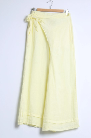 Fuste pantalon - Shyloh – Pantaloni largi din 100% in cu cordon lateral