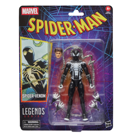 Figurina articulata Spider-Venom Spider-Man Marvel Legends Retro 15 cm [1]