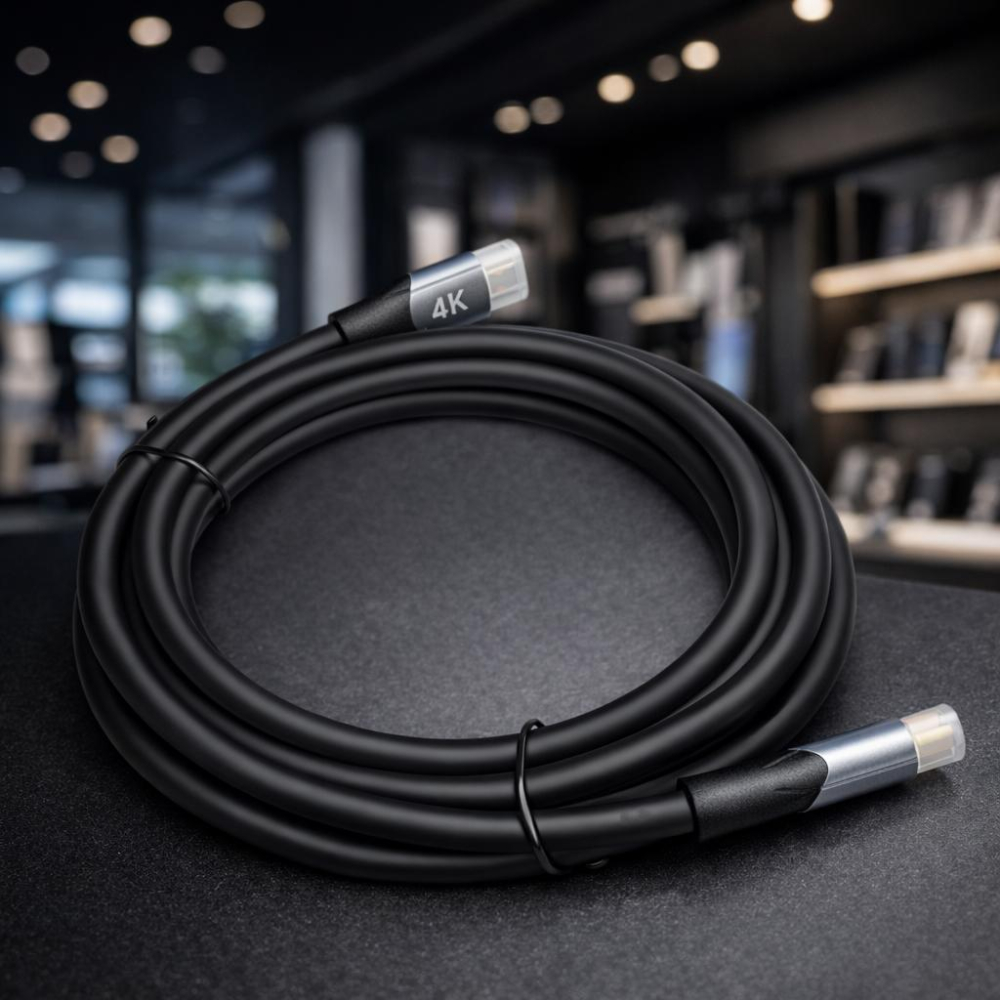 Cablu HDMI 4K NOXO HDMI-N1, 3m, Ultra HD 60Hz, HDR, 18Gbps, Compatibil TV, Monitor, PS5, Proiector [3]