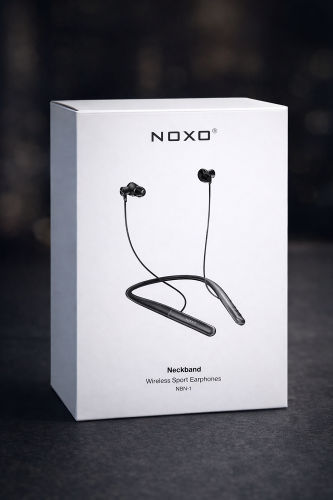 Casti Bluetooth Sport NOXO NBN-1 Neckband Wireless Autonomie 12 Ore IPX4 [3]