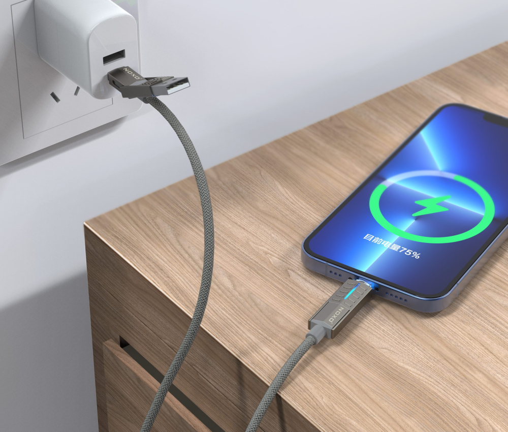 NOXO CN-11 Cablu 4 in 1 60W USB-C Lightning 1.2m [2]