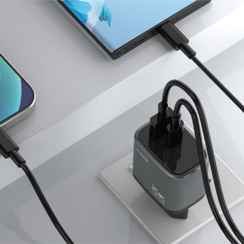 Incarcator GaN 25W NOXO CHN-P-1 USB-C PD si USB-A QC3.0 [2]
