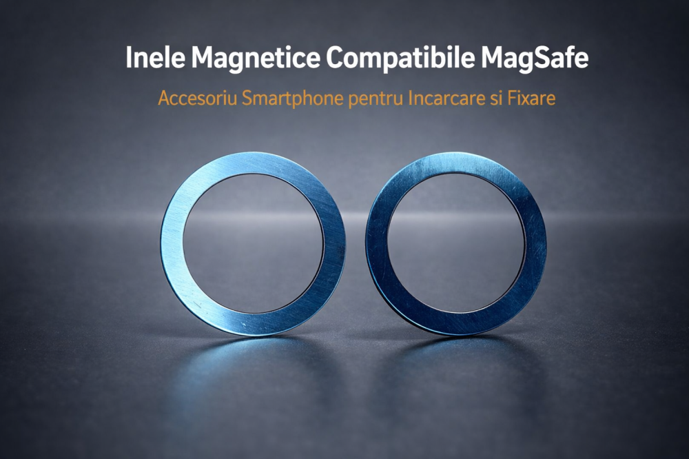 Incarcator Wireless Magnetic Auto NOXO HDN-7, Suport Telefon Fast Charger 15W pentru Grila Ventilatiei [3]