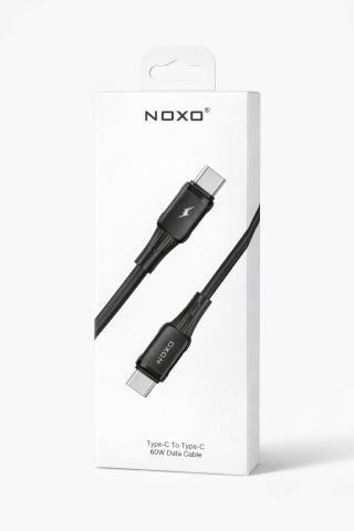 Cabluri de incarcare rapida - NOXO CN-8 Cablu USB-C 60W 1m Power Delivery Silicon