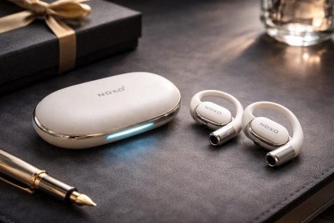 Casti Bluetooth - Casti Bluetooth NOXO TN-9 OWS Open-Ear Earhook Premium Sound