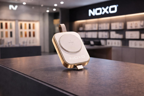 Incarcator Wireless Apple Watch NOXO WCHN-1M Magnetic USB-C Tata Smartwatch Charger Compatibil Series 1-9 SE Ultra [2]