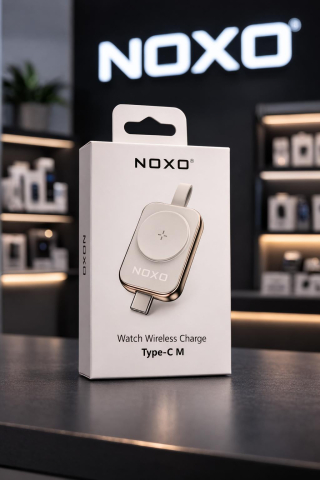 Incarcator Wireless Apple Watch NOXO WCHN-1M Magnetic USB-C Tata Smartwatch Charger Compatibil Series 1-9 SE Ultra [1]