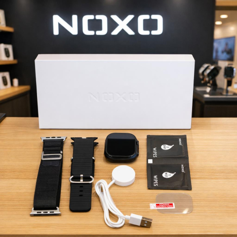 Smartwatch-uri - Smartwatch Ultra NOXO SW-N1 49mm cu Apel Bluetooth, Monitorizare Ritm Cardiac si Oxigen Sange, IP68 Waterproof, Ecran 2.02 Inch