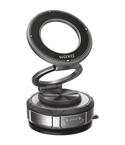 Accesorii Telefoane - Suport Auto Telefon Magnetic cu Ventuză NOXO HDN-9 Rotire 360°