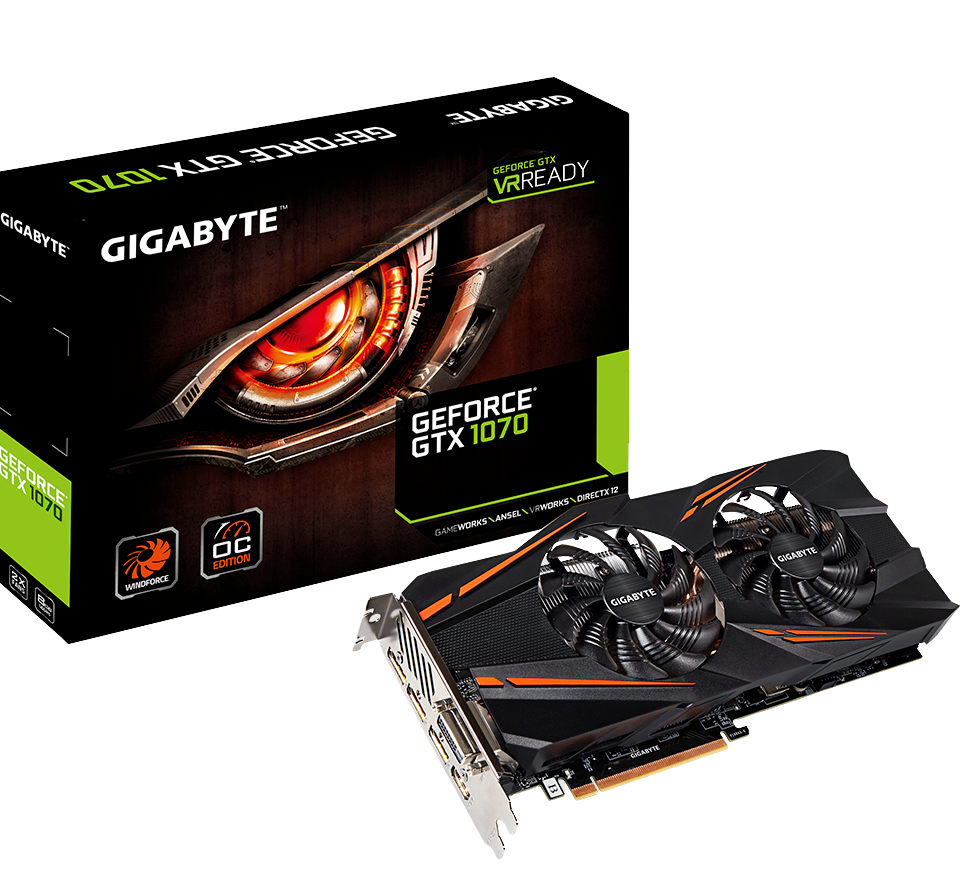 GeForce GTX 1070 WINDFORCE OC 8G (rev. 1.0) [1]