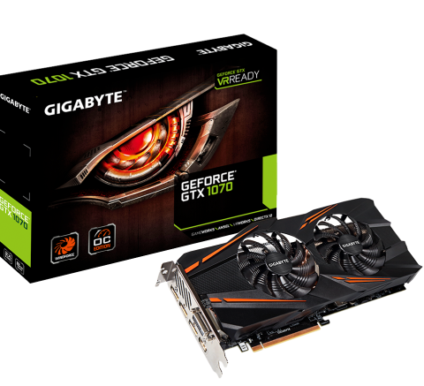 Placi Video Refurbished - GeForce GTX 1070 WINDFORCE OC 8G (rev. 1.0)