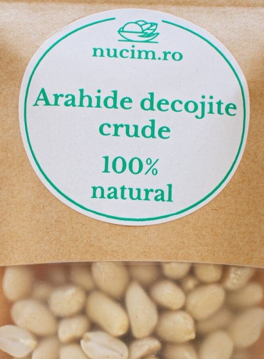 Arahide decojite, crude, pachet de 10 gustari individuale [4]