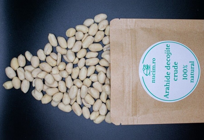 Arahide decojite, crude, pachet de 10 gustari individuale [3]