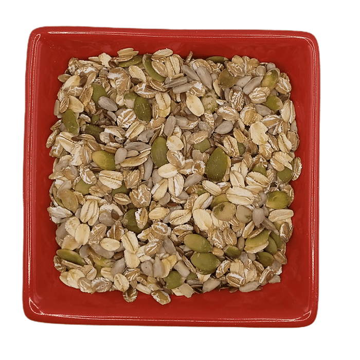 Mix de seminte si cereale - cu seminte in, dovleac, floarea soarelui si fulgi de ovaz si secara, 750 g [2]