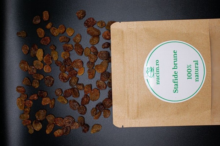 Stafide brune, pachet de 10 gustari individuale [3]