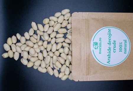 Arahide decojite, crude, pachet de 10 gustari individuale [2]