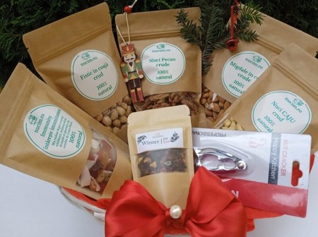 Cadouri sanatoase - Cos cadou "Gold"