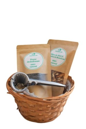 Cadouri sanatoase - Cos cadou gourmet - Made in Romania