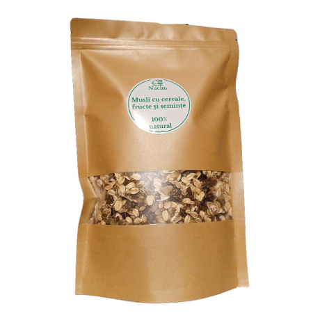 Musli, cereale & ceai - Musli cu cereale, fructe si seminte, 1 kg