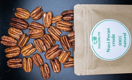 Nuci pecan, crude, pachet de 10 gustari individuale [1]
