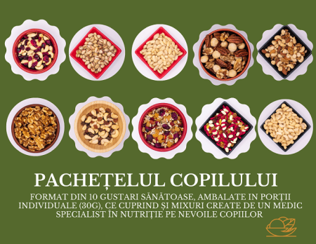 Pachetelul copilului, mix nutritional pentru 10 gustari sanatoase [2]