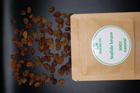 Stafide brune, pachet de 10 gustari individuale [2]