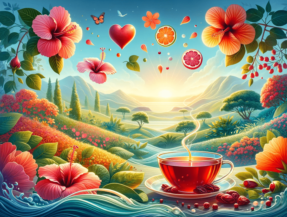 5 beneficii alea ceaiului de hibiscus
