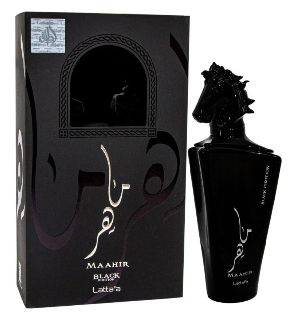 Apa de Parfum Lattafa, Maahir Black Edition, Unisex, 100 ml [1]