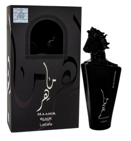 Categorii - Apa de Parfum Lattafa, Maahir Black Edition, Unisex, 100 ml