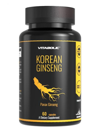 Somn, Stres & Relaxare - Korean Ginseng Panax 500mg Vitabolic 60cps | NutritionShop