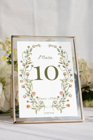 NUMERE DE MASĂ - Număr masă 10