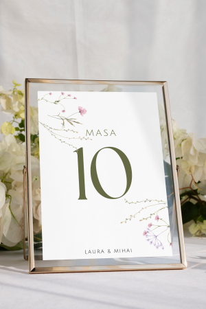 NUMERE DE MASĂ - Număr masă 12