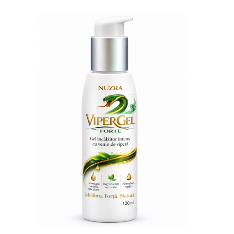 Vipergel Forte - dureri musculare si articulare - Vipergel Forte - Gel pentru dureri musculare si articulare 100 ml