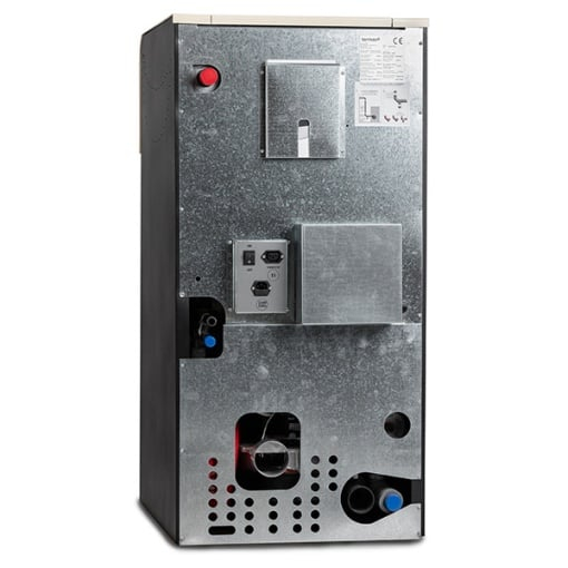 Pachet termosemineu Termax Kamin ECO 25 kW cu UPS 700 W, Crem [6]