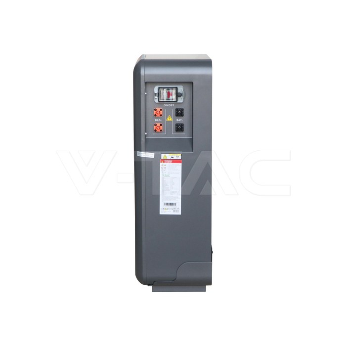Acumulator V-TAC 10.24kWh LiFePO4 IP65 Gri 12715 [2]