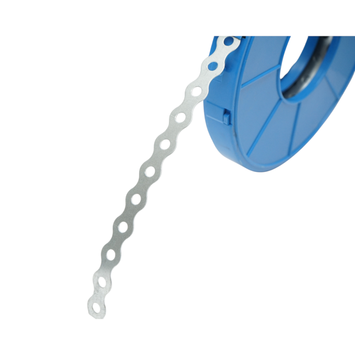 Bandă metalică perforată 12x0.5mm, rolă 10m Breckner Germany BK76264 [4]