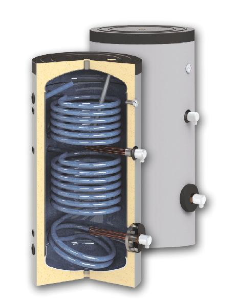 Boiler DOX WT2 150 L, cu doua serpentine si montare verticala [2]