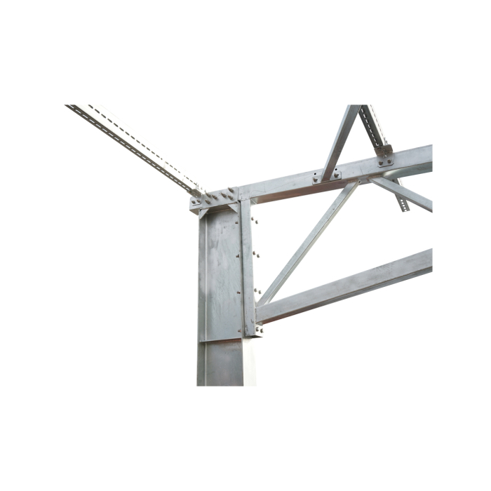 Carport 2 mașini cu structură panouri fotovoltaice 660W – 9,24 kW BK69626 [4]