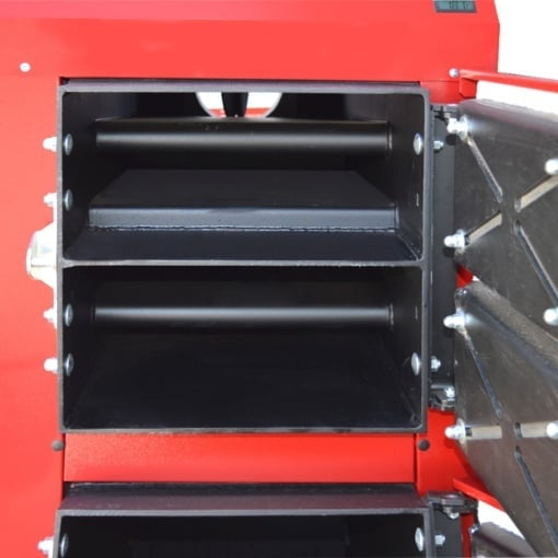 Cazan pe lemn și cărbune Termax Grizzly 40 kW cu ventilator și automatizare. [7]