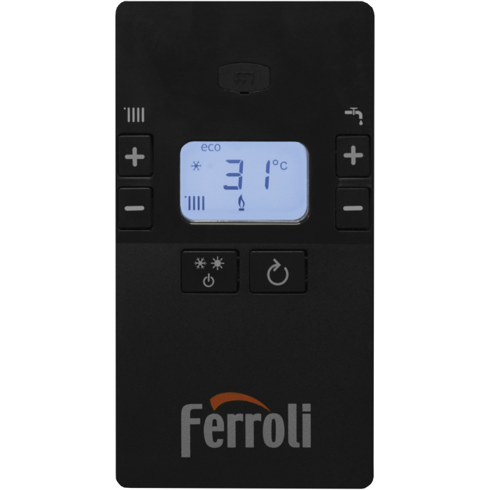 Centrala termica in condensatie Ferroli BLUEHELIX ALPHA 24 C 25 kW, incalzire si ACM, tiraj fortat [2]