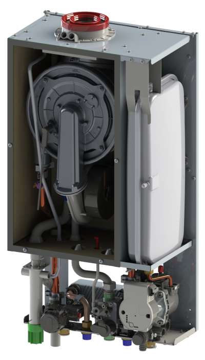 Centrala termica pe gaz in condensatie combi - Ecocondens Slim 20 [3]
