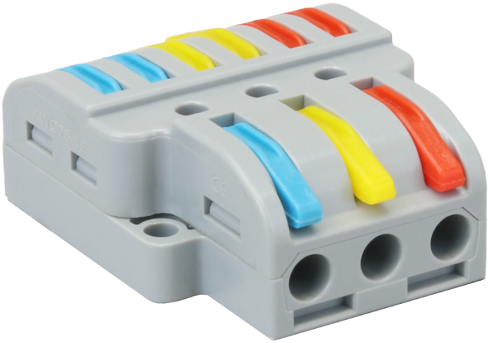 Clema de legaturi fara surub, care poate fi deschisa 0.5-4mm², 32A, 400VAC 3P OVO3P36 [2]