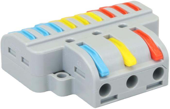 Clema de legaturi fara surub, care poate fi deschisa 0.5-4mm², 32A, 400VAC 3P OVO3P39 [2]