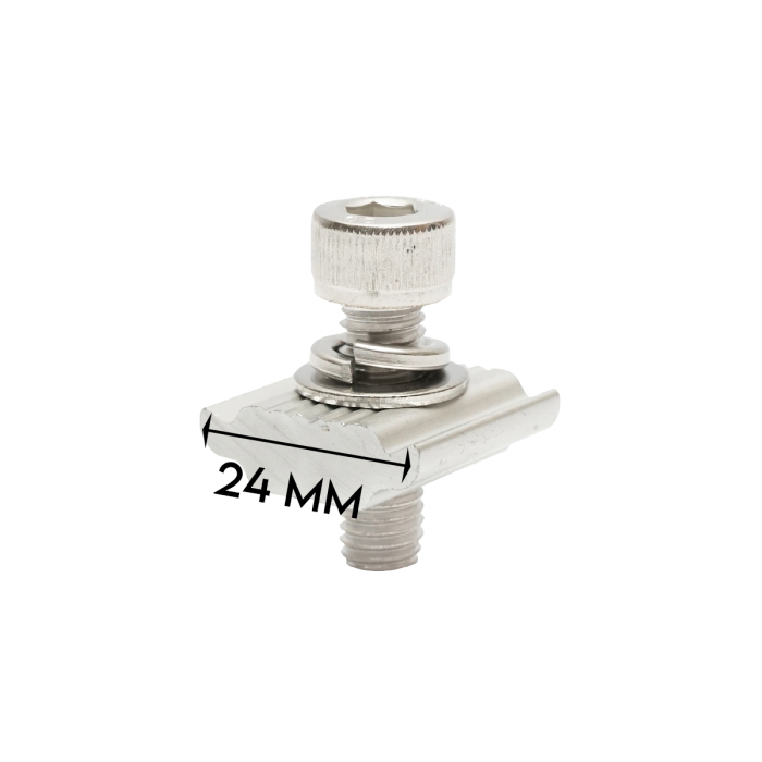 Clemă intermediară 35mm Sistem B profil 24mm Breckner Germany BK77303 (DISEM48) [2]