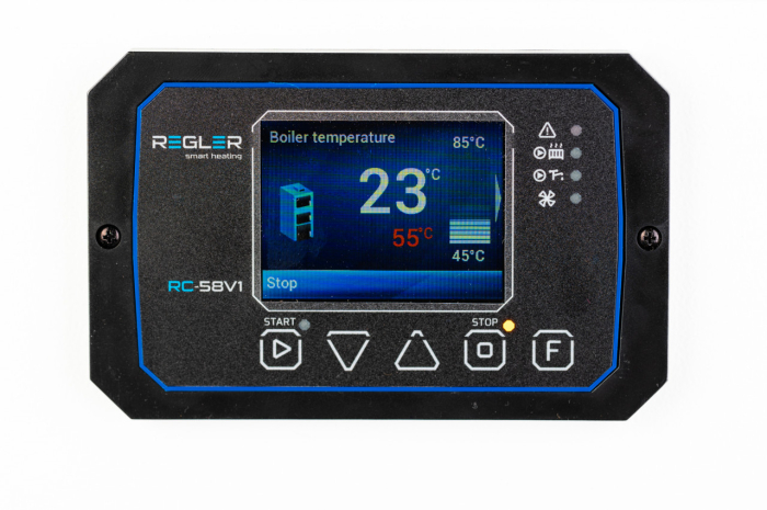ReGLER RC 58v1 – controler cazan cu 2 senzori, pompa IC/ACM și ventilator [3]